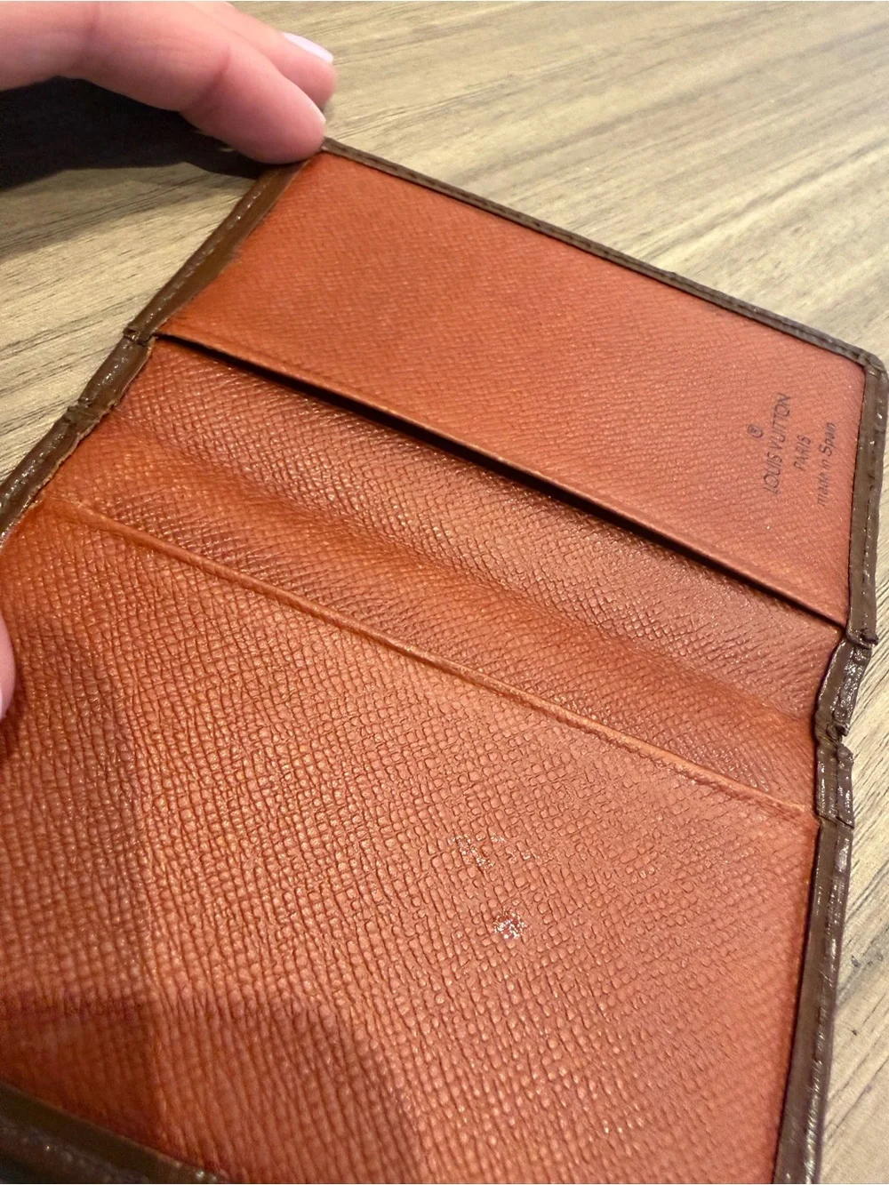 Louis Vuitton Epi Leather Business Card Holder